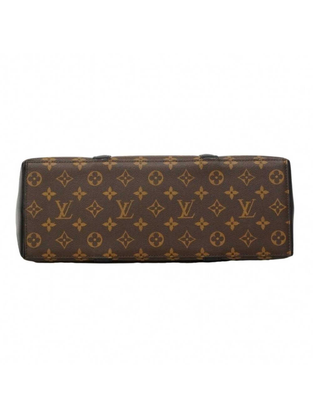 Louis Vuitton Tote Monogram Macassar Weekend PM Brown Noir 2-Way - Picture 3 of 10